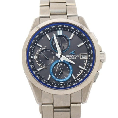 Casio Oceanus Classic Line Ocw T2600 1Ajf Silver With Black Dial