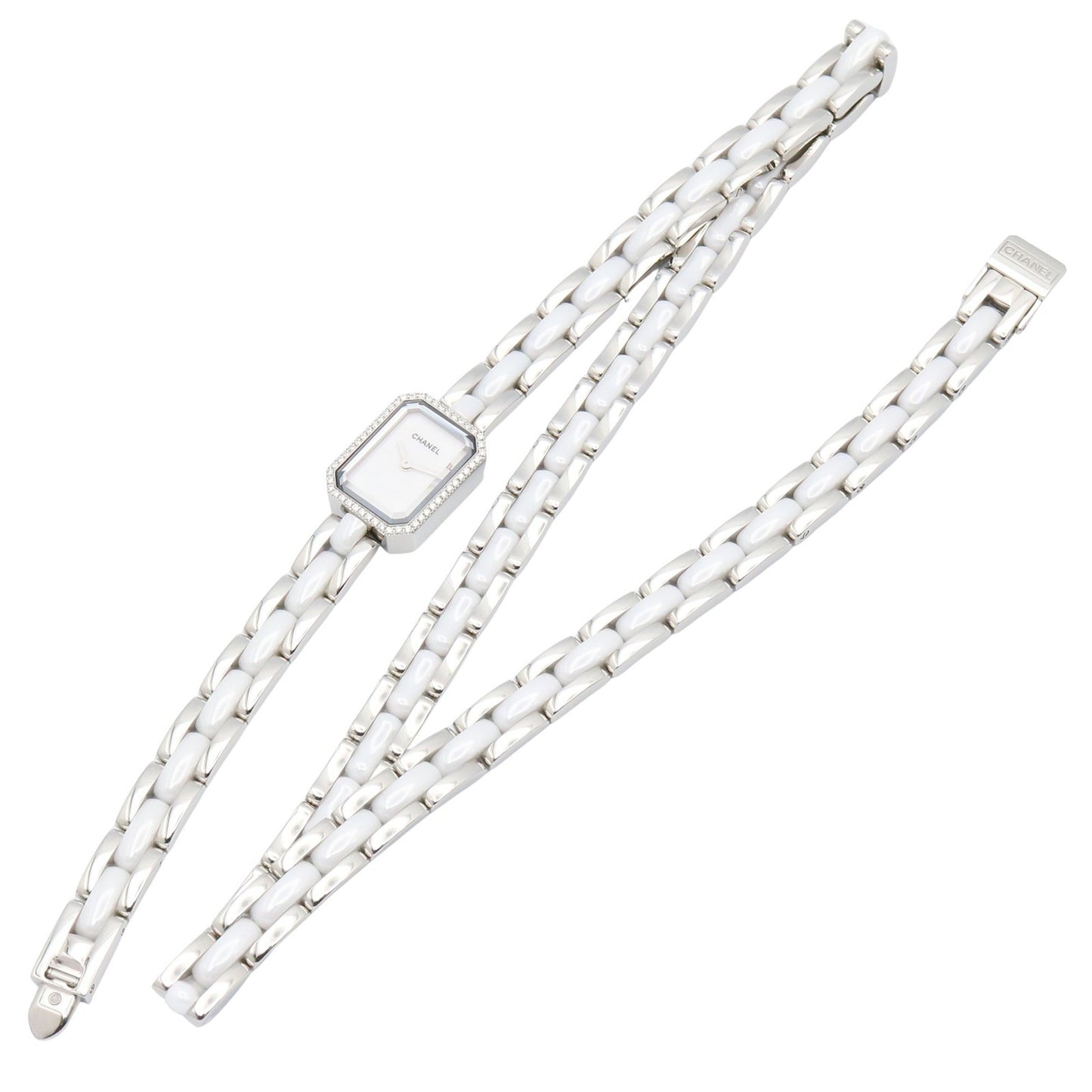 Chanel Premiere Triple Bracelet Watch With Stainless Steel
