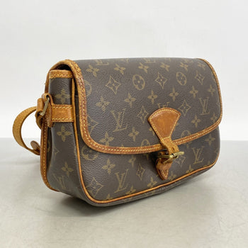 Louis Vuitton Monogram Sologne Shoulder Bag M42250 Brown