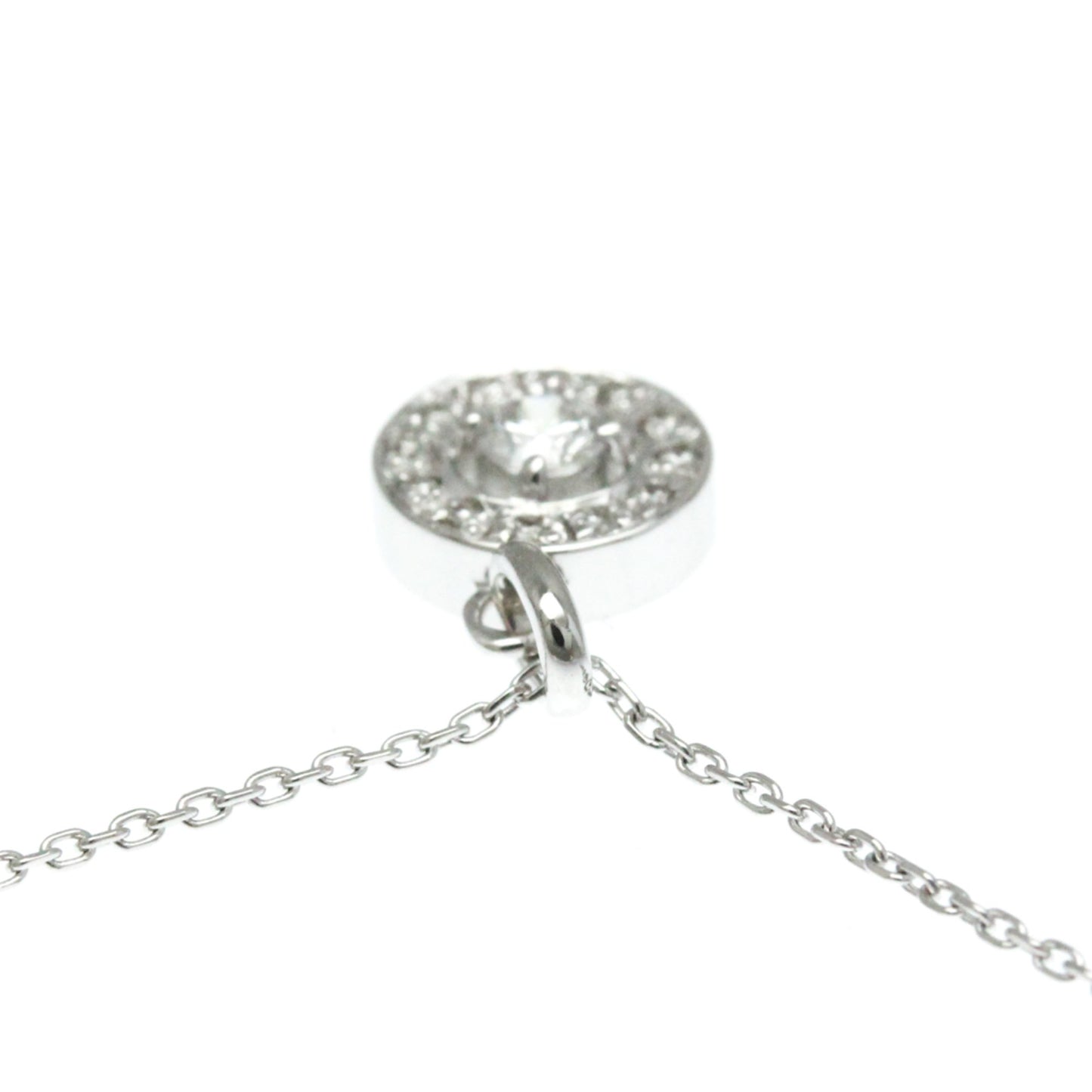Vendome Aoyama Circle Diamond Necklace White Gold (18K) Diamond Men