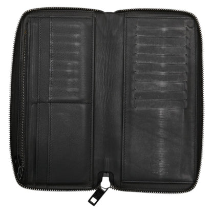 Louis Vuitton Aerogram Zippy Wallet Vertical Round Zipper Long M81743 Noir Black Leather