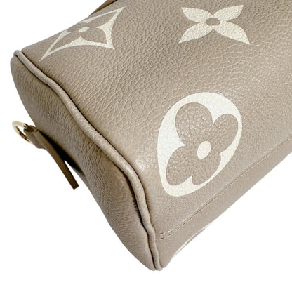 Louis Vuitton Monogram Empreinte Speedy Bandouliere 20 Shoulder Bag M46575 Tourterelle Crme