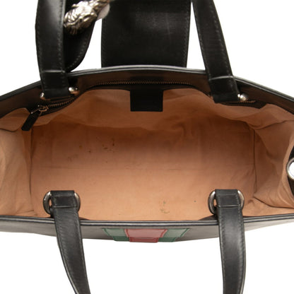 Gucci Sherry Line Dionysus Handbag/Shoulder Bag 2Way 444167 Black Leather