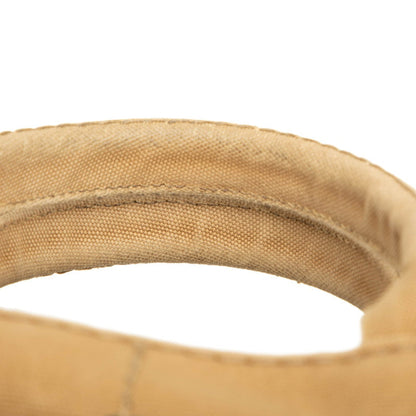 Prada Canapa Corda Tote Bag/Shoulder Bag With Triangle Logo Plate