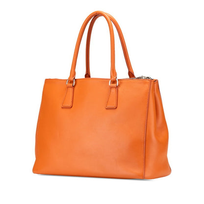 Prada Galleria Triangle Logo Plate Handbag/Shoulder Bag