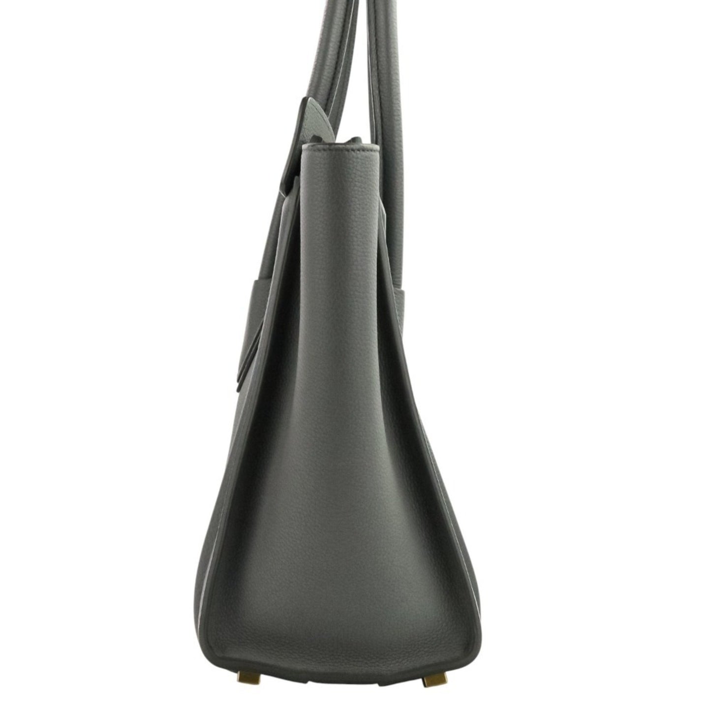 Celine Luggage Bag Micro Shopper Tote Gray