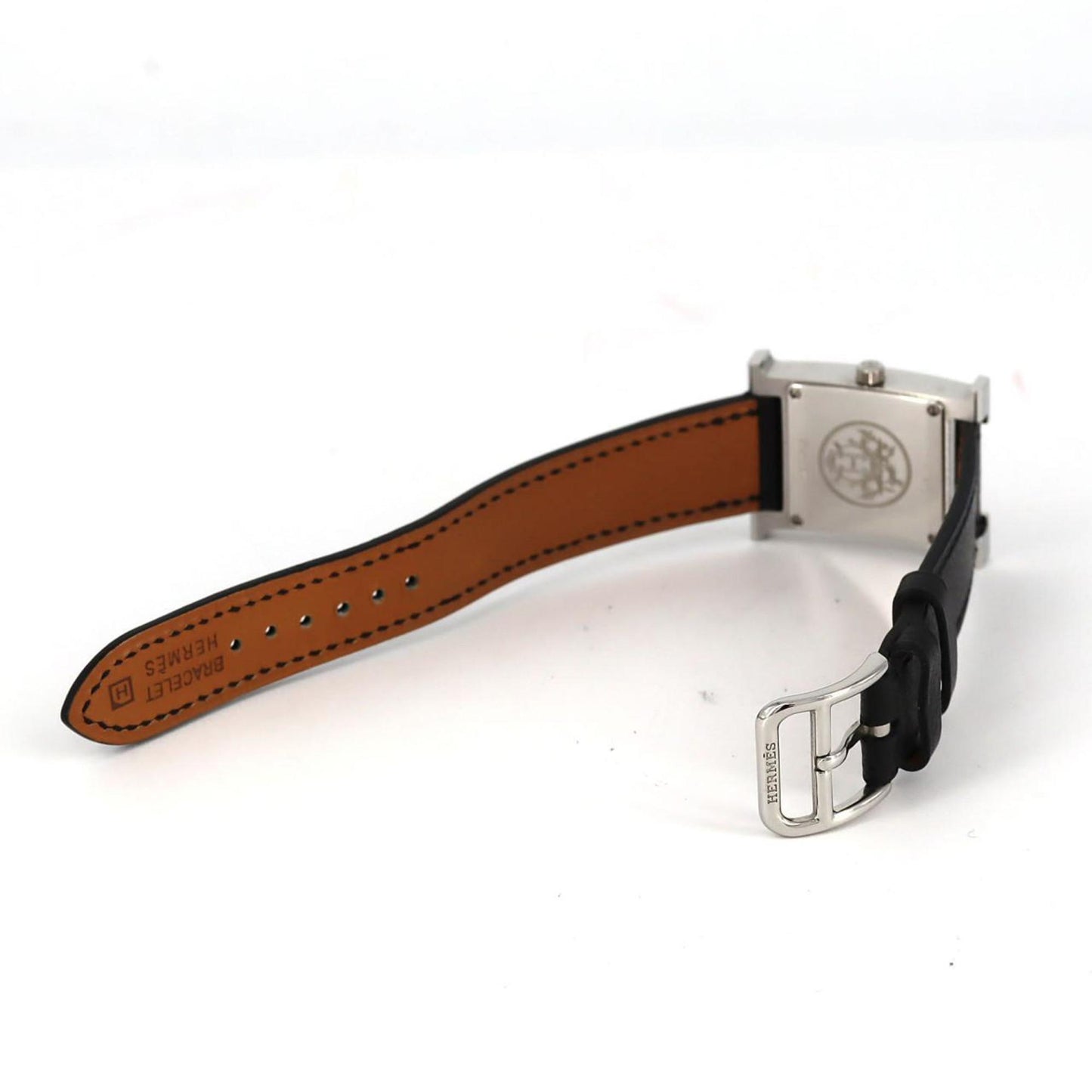 Herms H Watch Hh1.210 Ss Quartz Wristwatch