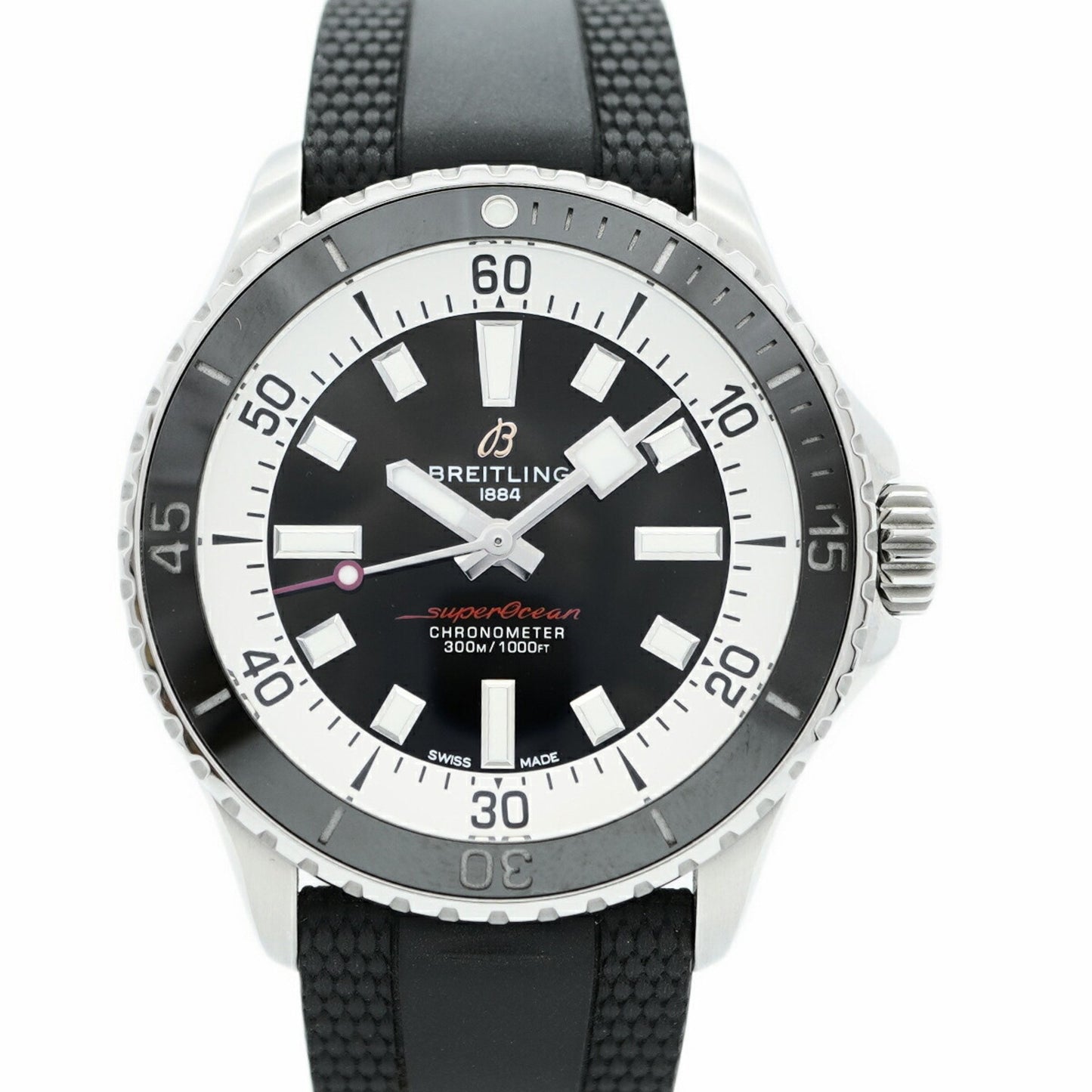 Breitling Superocean A17375 Black Dial