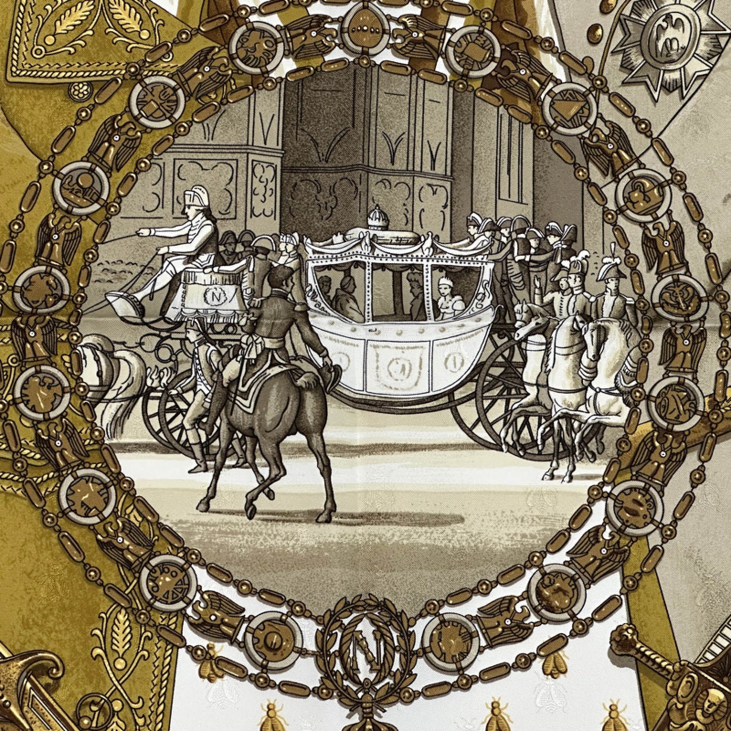 Hermes Herms Napoleon Scarf/Muffler