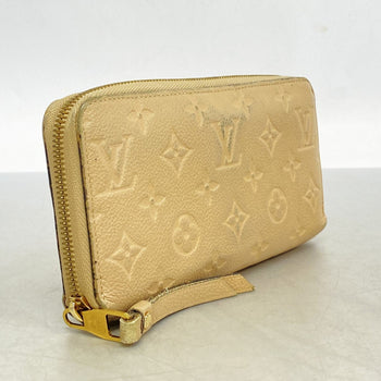 Louis Vuitton Monogram Empreinte Zippy Wallet M60746 Dune