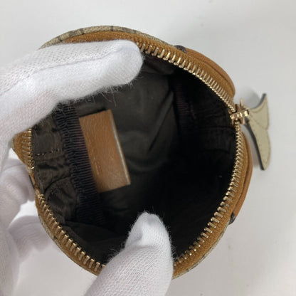 Gucci 256862 Gg Plus Whale Wallet/Coin Case In Pvc/Leather