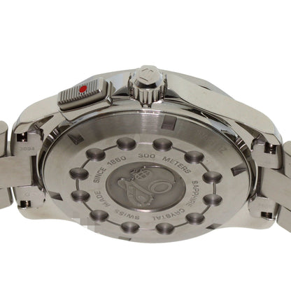 Tag Heuer Waf111Z Aquaracer Date Alarm Stainless Steel Watch