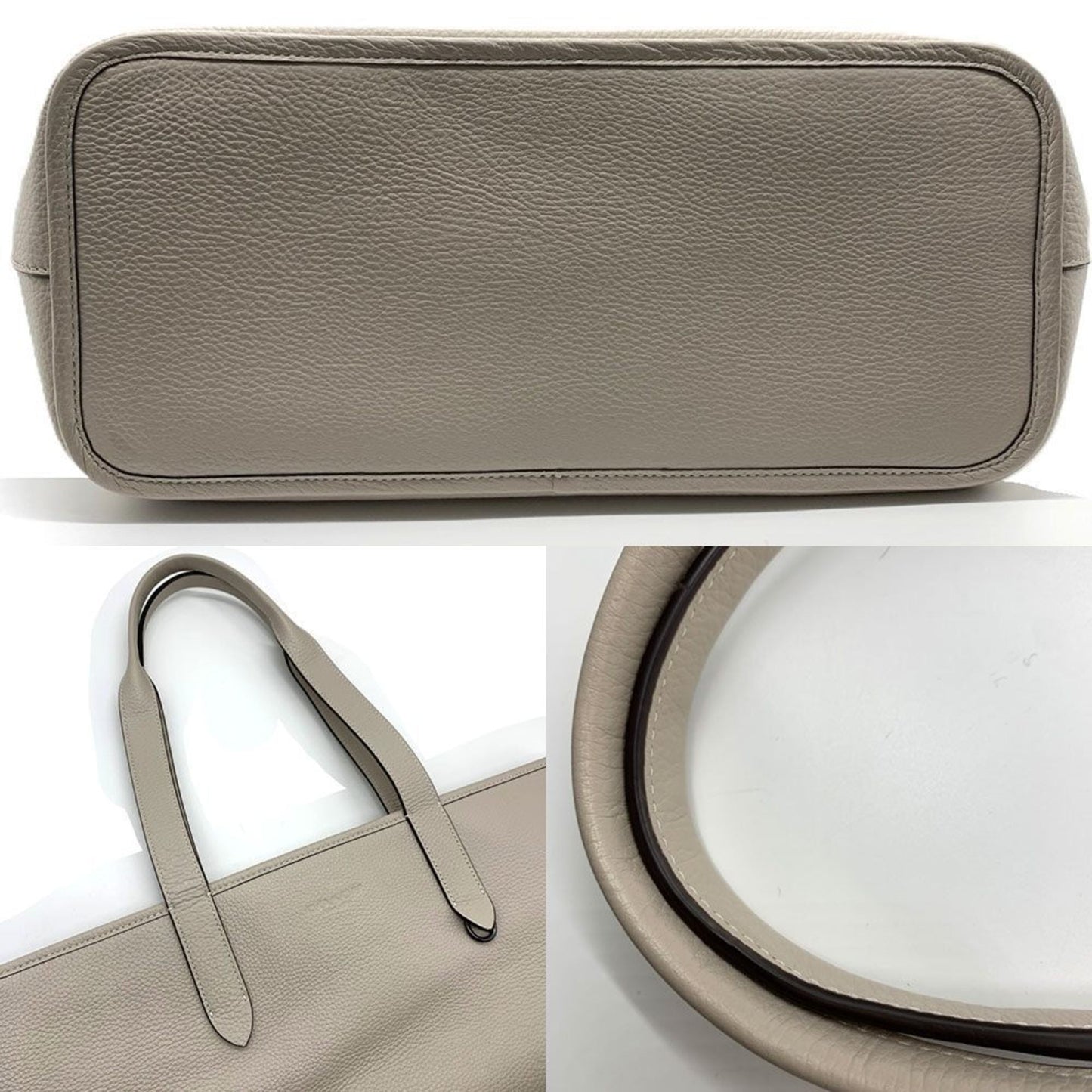 Leather Coach Tote Bag