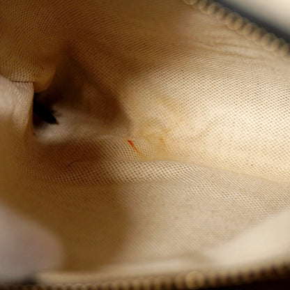 Gucci Gg Canvas Handbag 247205 Navy Champagne 2-Way Bag