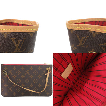 Louis Vuitton New Neverfull Mm Monogram Cerise M41177 Ic Chip Tote Bag Lv 0113 Louis Vuitton