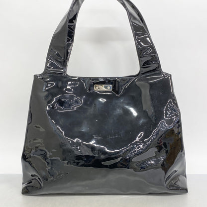 Salvatore Ferragamo Gancini Enamel Tote Bag