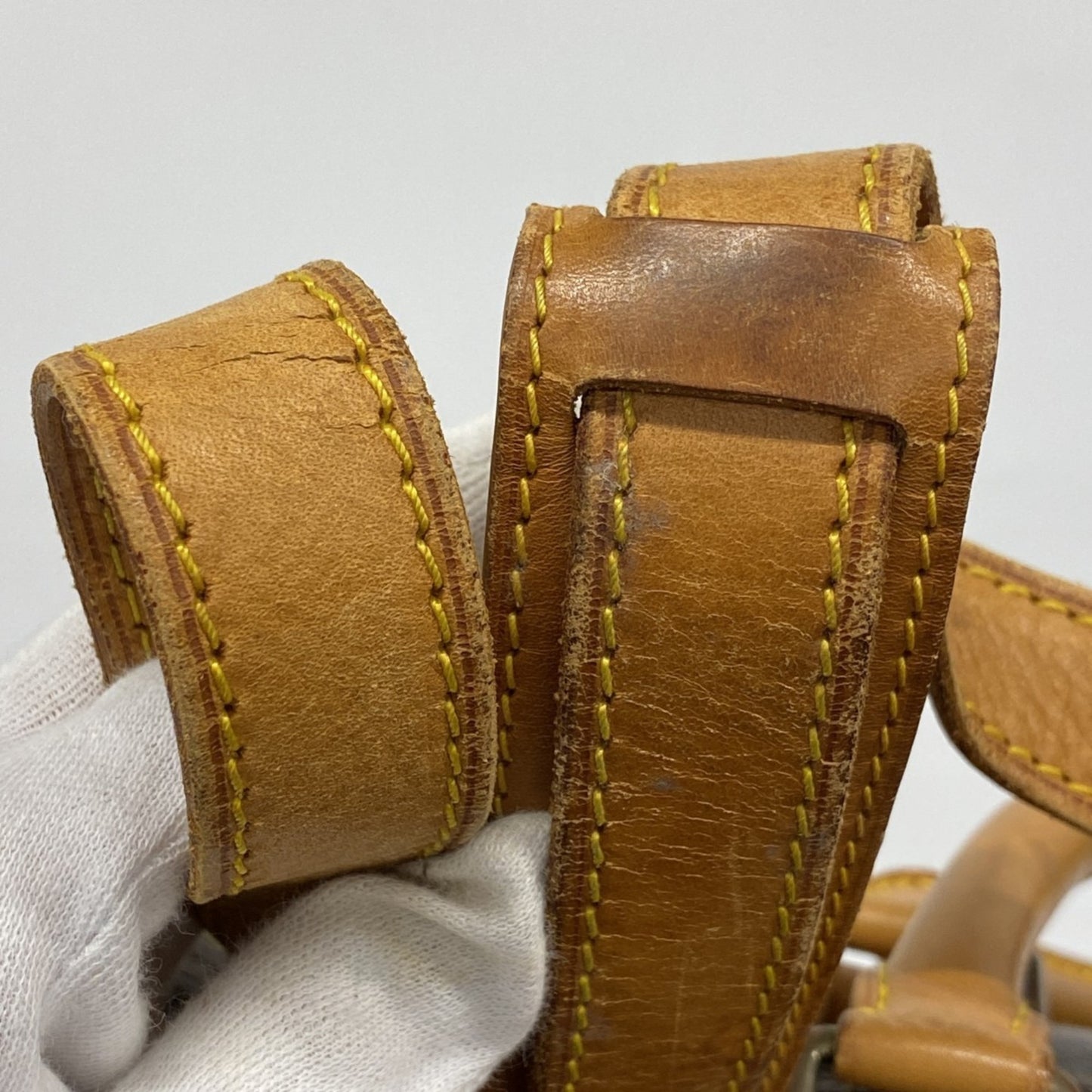 Louis Vuitton Monogram Keepall Bandouliere 60 Boston Bag M41412 Brown