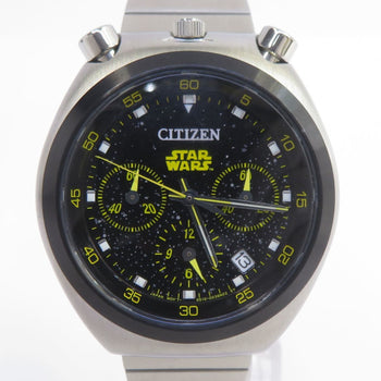 Citizen Tsuno Chrono Star Wars 0510-A5T4W03 An3667-58 Quartz Wristwatch