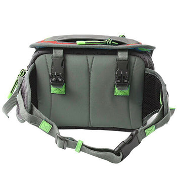 Gucci Men'S Small Backpack Gg Nylon Belt Bag In Gray