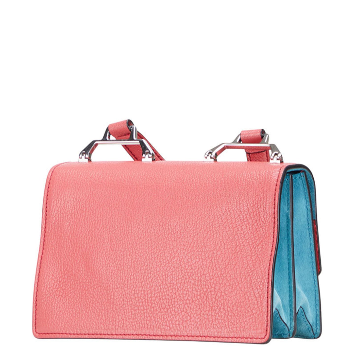 Miu Miu Miu Logo Crossbody Shoulder Bag 5Bh087 Pink Leather