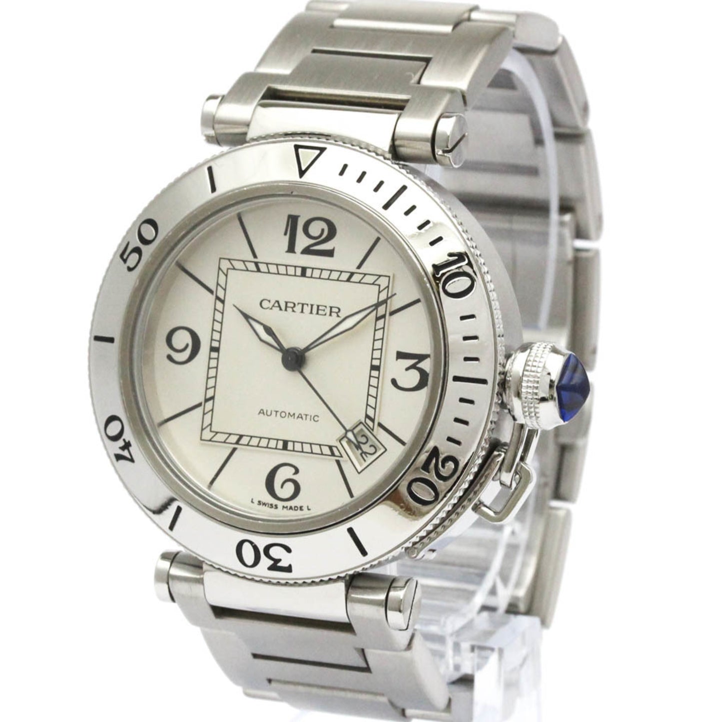 Cartier Pasha Seatimer Steel Automatic