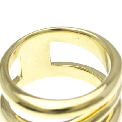 Tiffany Diagonal Ring Yellow Gold (18K) Fashion No Stone Band Ring Gold