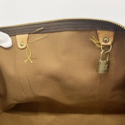 Louis Vuitton Monogram Keepall 60 Boston Bag M41422 Brown