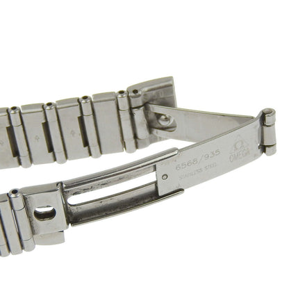 Omega Constellation Carree Watch 1531.71 Stainless Steel 1998 Quartz Analog Display White Shell Dial