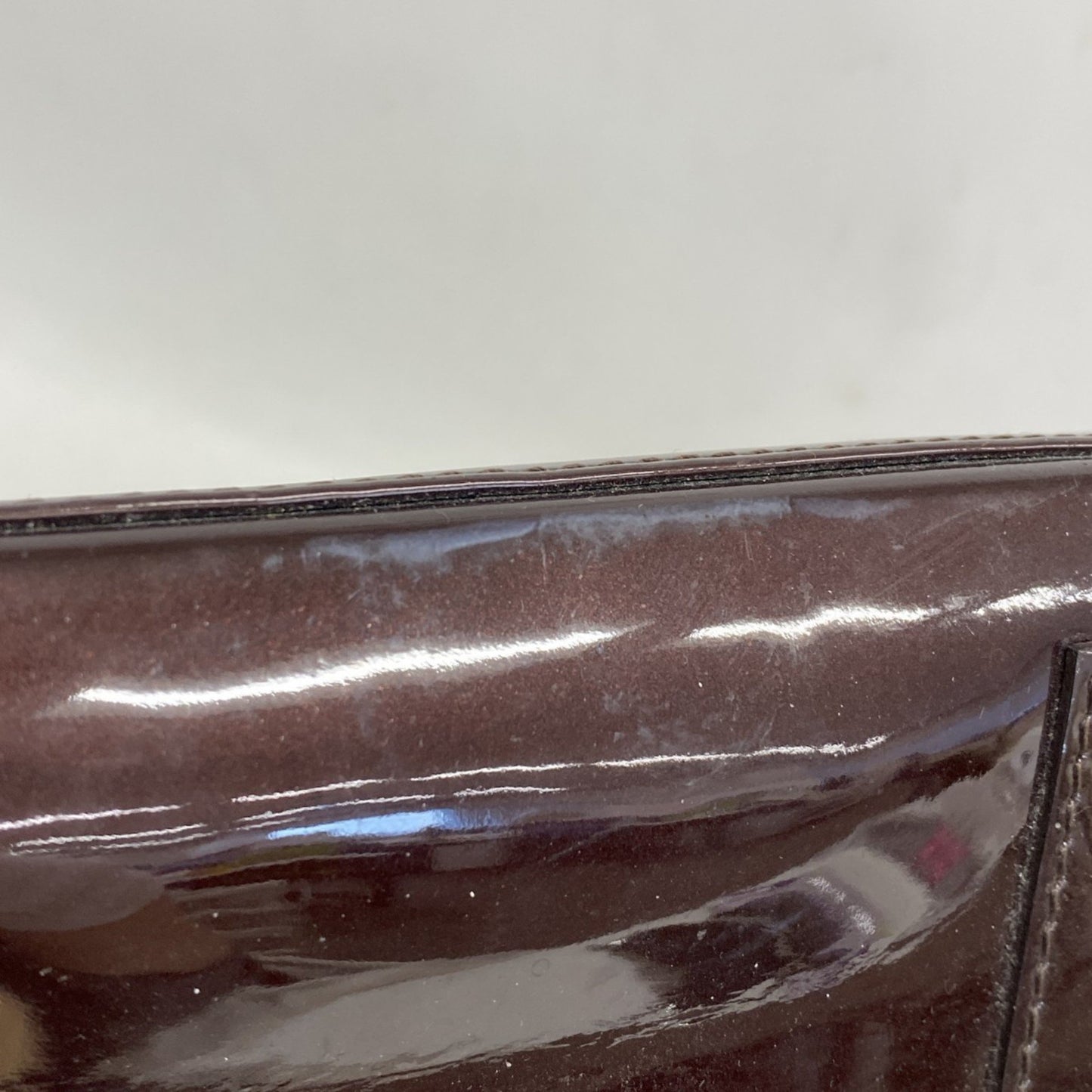 Louis Vuitton Vernis Alma Bb Handbag M91678 Amaranth