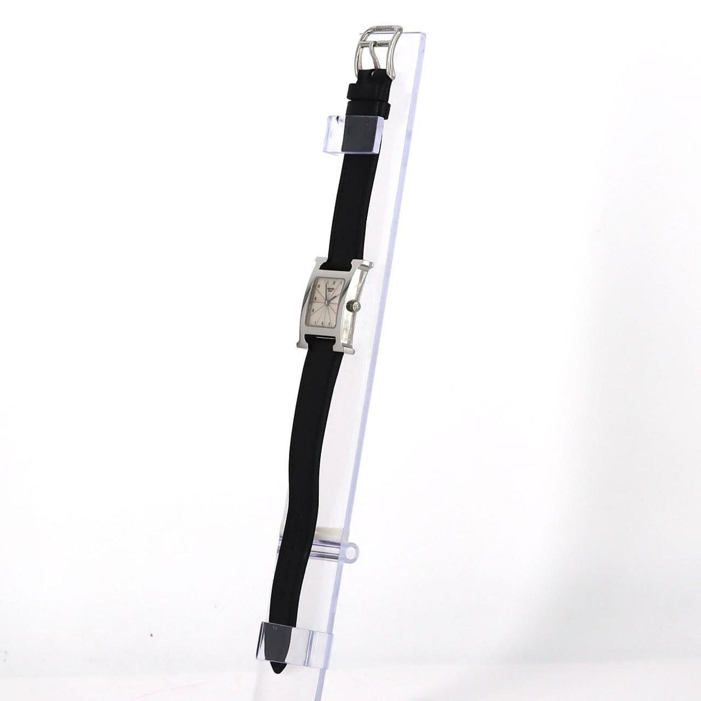 Herms H Watch Hh1.210 Ss Quartz Wristwatch