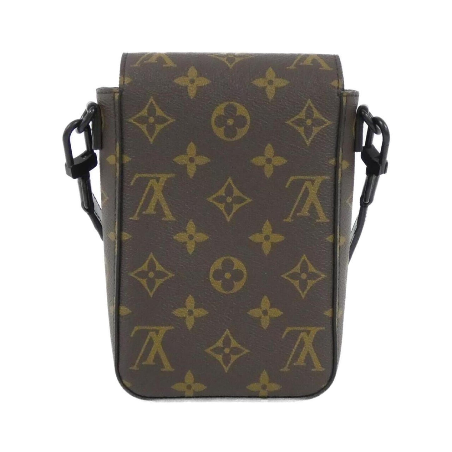 Canvas Louis Vuitton Shoulder Bag Coated