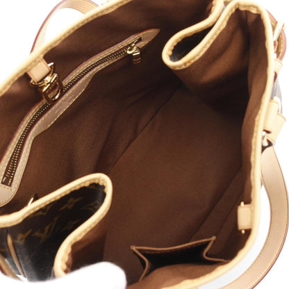 Louis Vuitton Batignolles Vertical Tote Bag Coated Canvas Leather Monogram