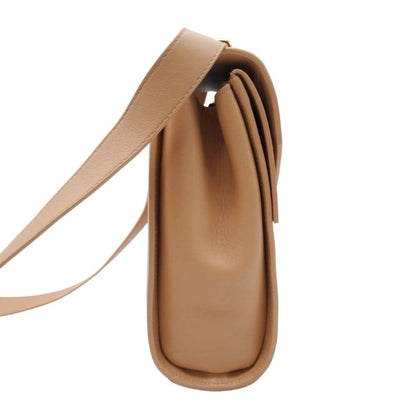 Bottega Veneta The Clip Shoulder Bag With V-Neck And Flap