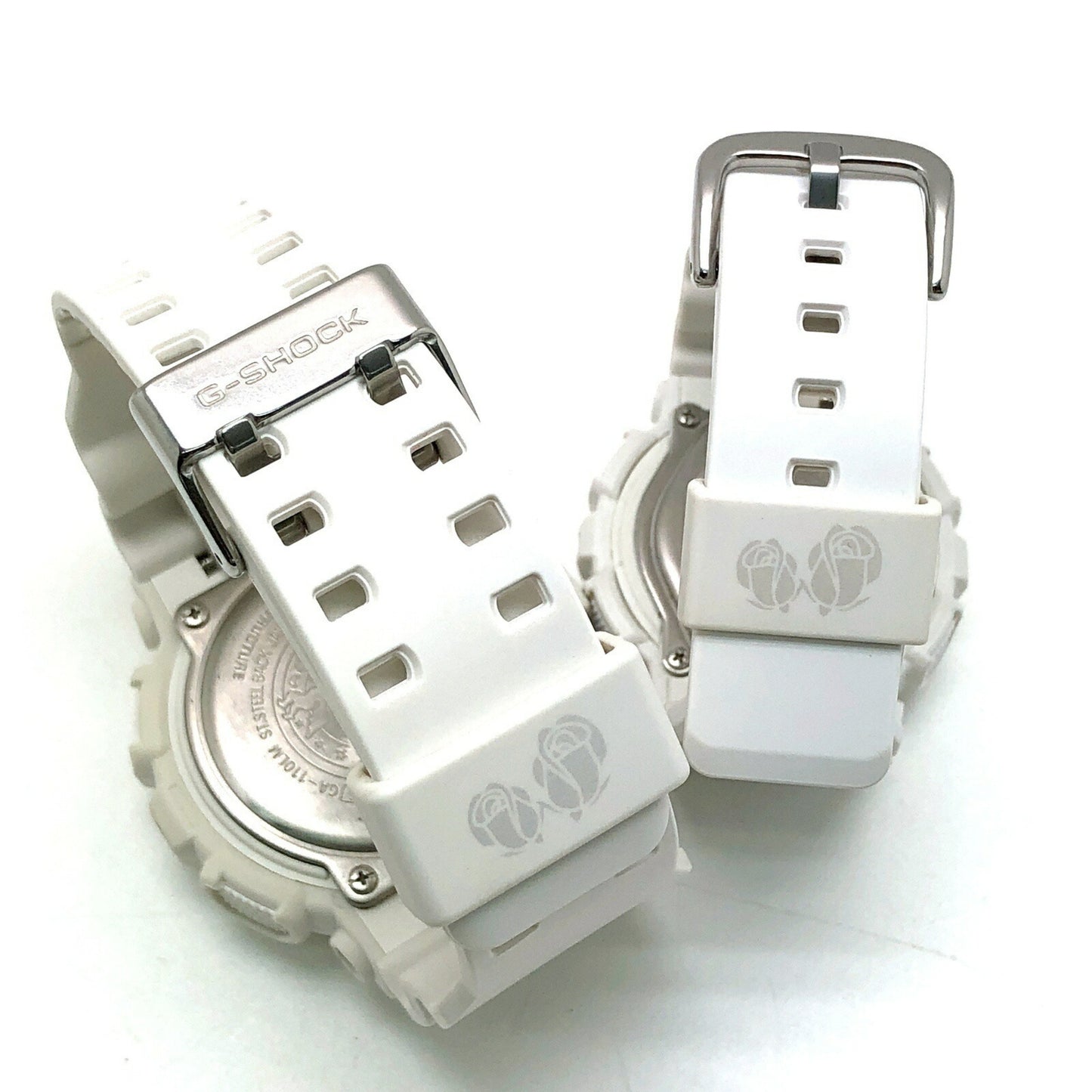 G-Shock Casio Lov-24A-7A Lover'S Collection 2024 White Rose Angel And Devil Watch