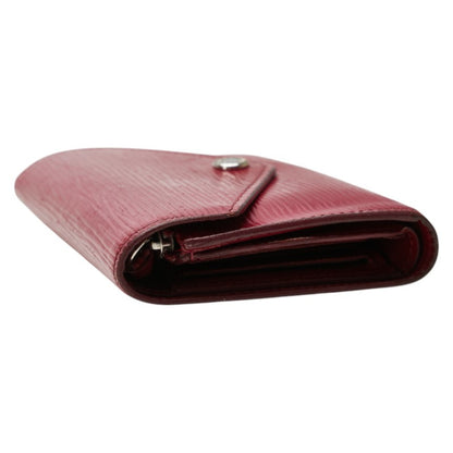 Louis Vuitton Epi Portefeuille Victorine Long Wallet M62171 Fuchsia Red Leather