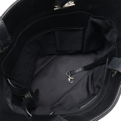 Chanel Paris-Biarritz Tote Pm Shoulder Bag In Satin-Like Coated Canvas