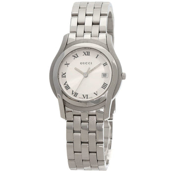 Gucci 5500M Watch Stainless Steel Ss