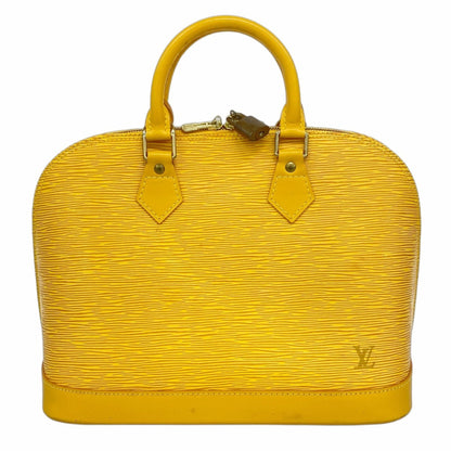 Louis Vuitton Epi Alma Handbag M52149 Jaune