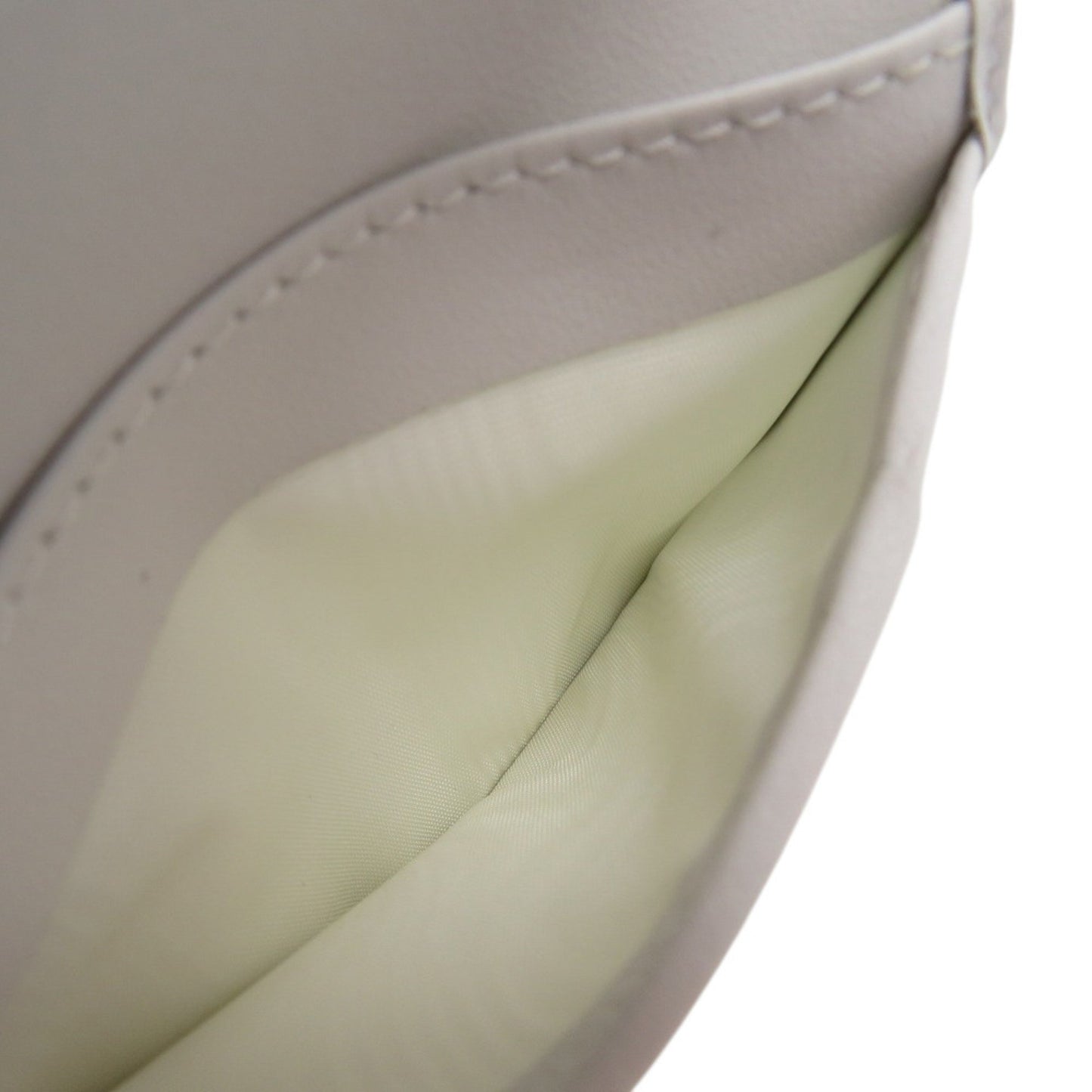 Christian Dior Caro Scarlet Flower 98 Ma 0214 Calfskin White Bifold Wallet 0438