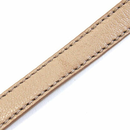 Miu Miu Miu Madras Handbag Rn0886 Dark Beige Leather Shoulder Bag