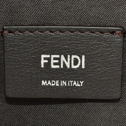 Fendi By The Way Medium Handbag Leather 8Bl124 Gray Shoulder Strap