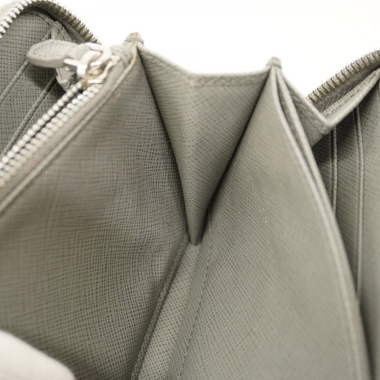 Prada Saffiano Leather Long Wallet