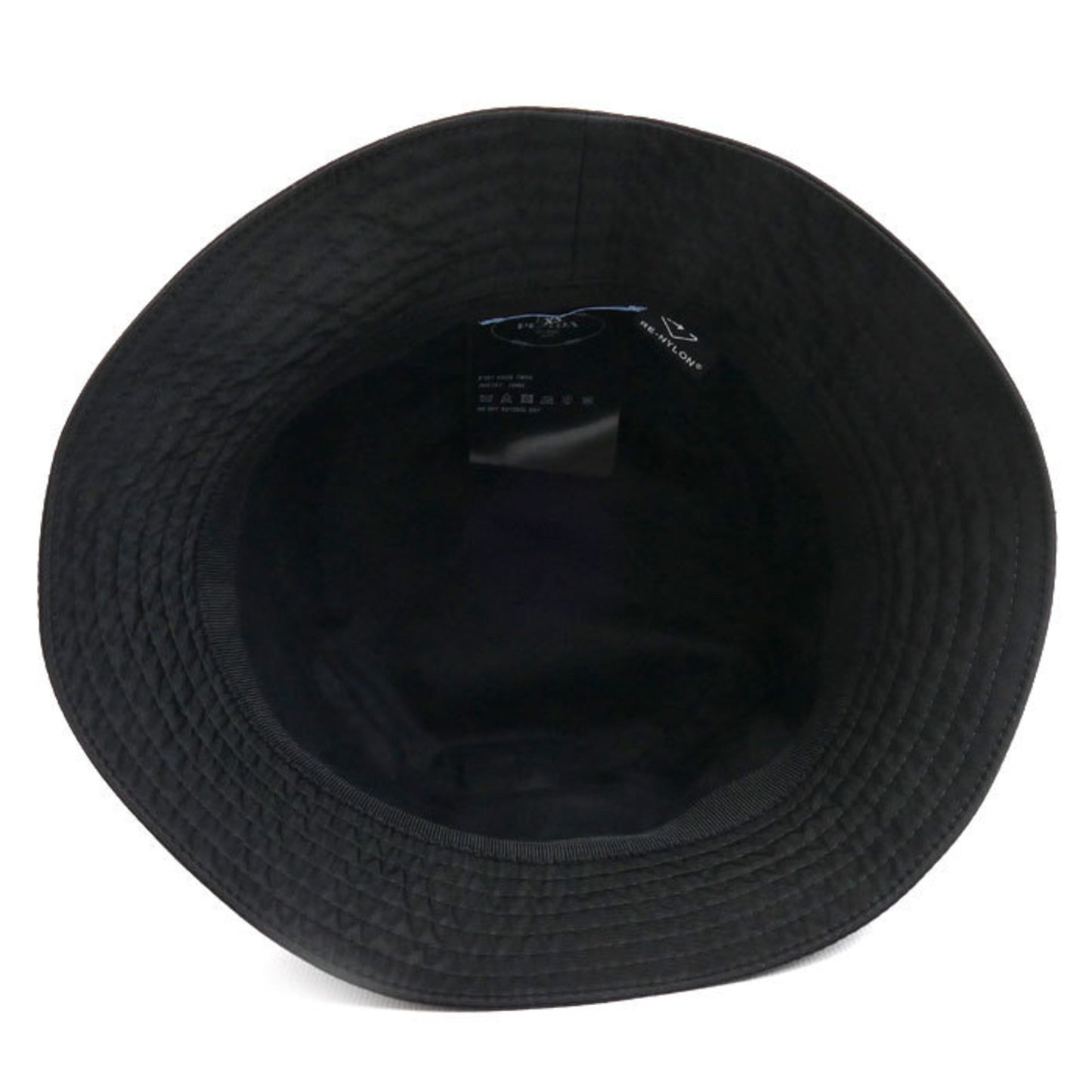 Prada Re-Nylon Triangle Bucket Hat