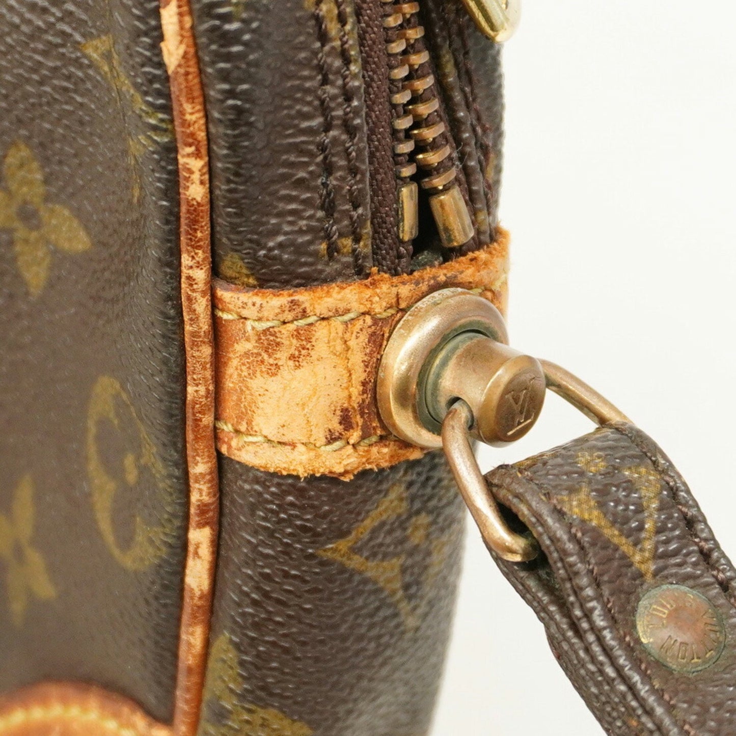 Louis Vuitton Monogram Marly Dragonne Gm Clutch Bag M51825 Brown