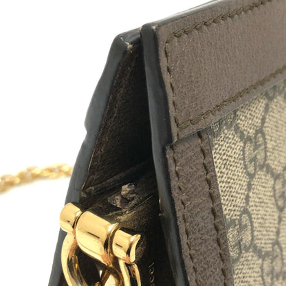 Gucci 503877 Ophidia Gg Small Chain Shoulder Bag In Supreme Canvas