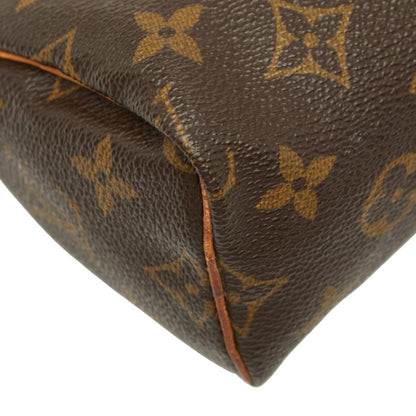 Louis Vuitton Monogram Mini Speedy Handbag/Shoulder Bag 2Way M41534 Brown Leather