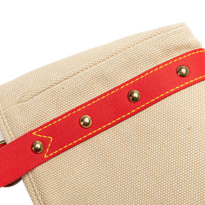 Louis Vuitton Antigua Cabas Pm Handbag M40038 Beige