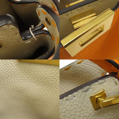 Fendi Peekaboo Handbag In Calf Leather