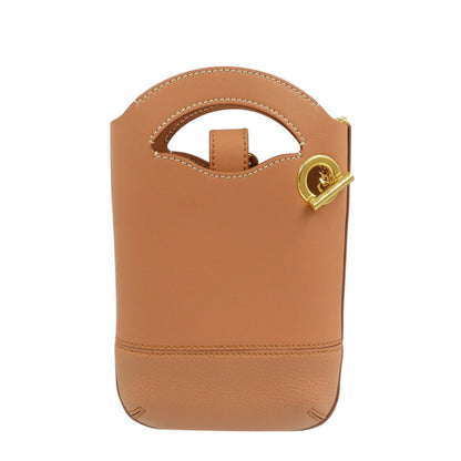 Chlo Unused Chloe Walden Phone Pouch Chc20Ap330C6126B Leather Brown Smartphone Shoulder Bag