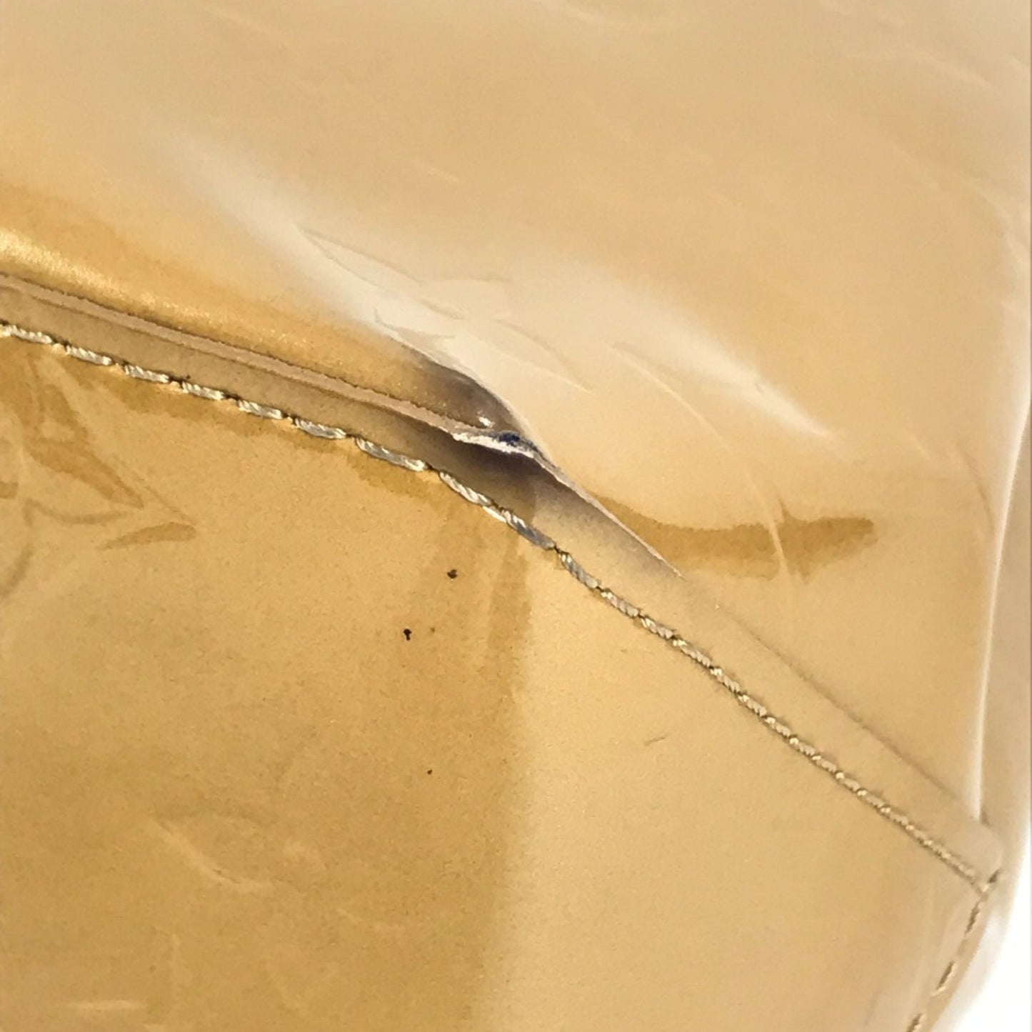 Louis Vuitton M91334 Monogram Vernis Reed Pm Tote Bag/Handbag In Canvas